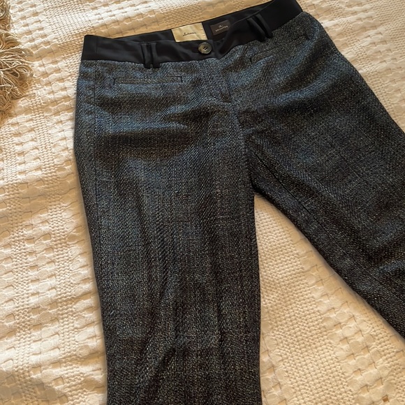 Perfect fall dressy pants/ great condition/ navy & blue - Picture 3 of 7
